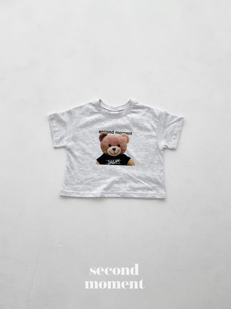 Second moment - Korean Children Fashion - #designkidswear - Dream Bear Tee - 3