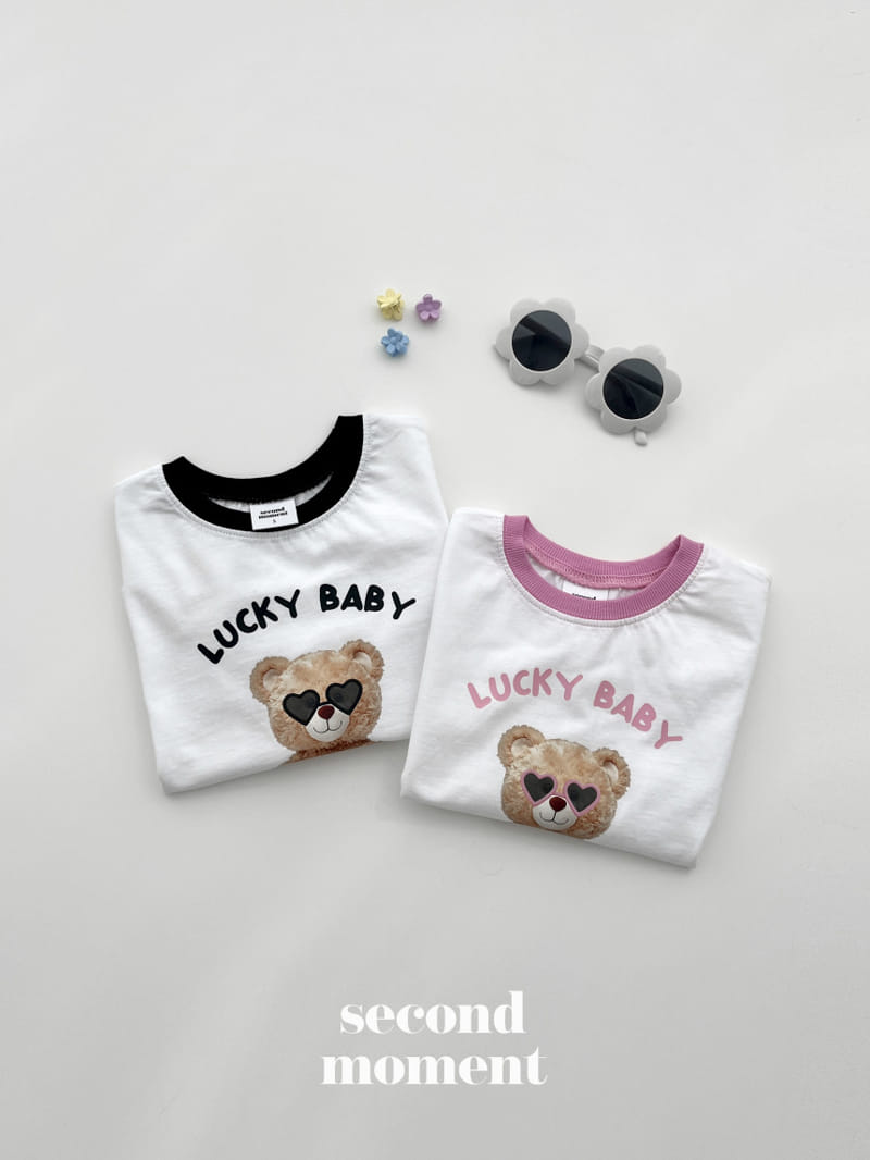 Second moment - Korean Children Fashion - #fashionkids - Lucky Baby Tee - 7