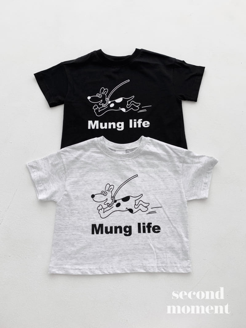 Second moment - Korean Children Fashion - #fashionkids - Mung Life Tee 