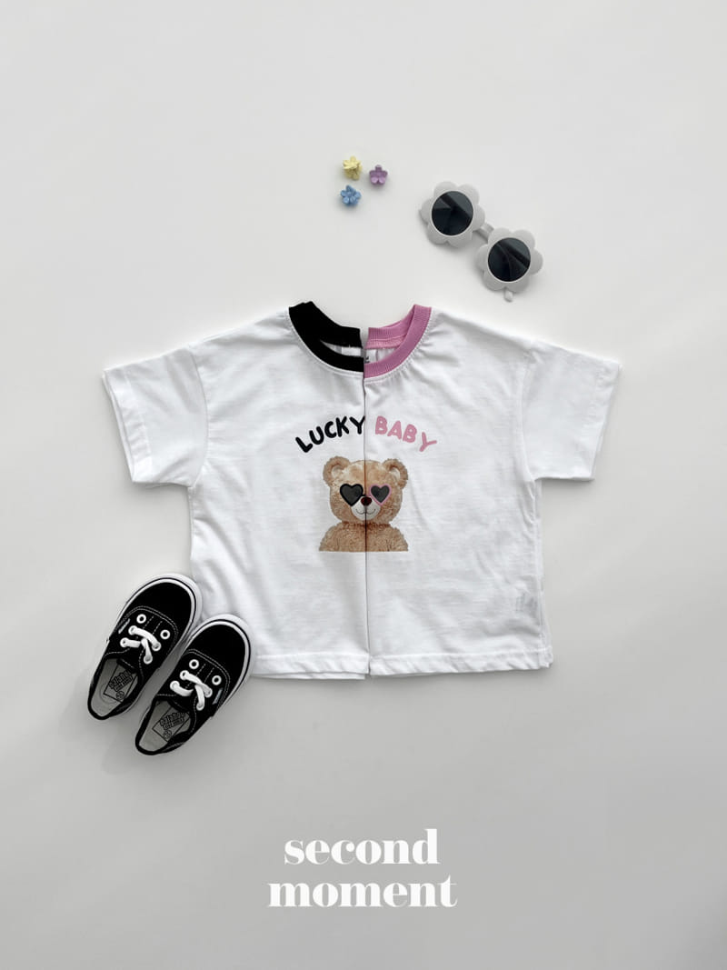 Second moment - Korean Children Fashion - #kidsshorts - Lucky Baby Tee - 8