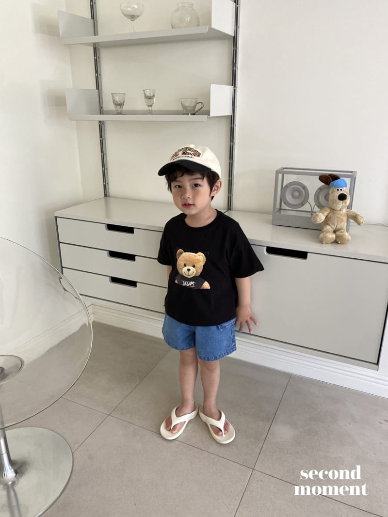 Second moment - Korean Children Fashion - #kidsshorts - Dream Bear Tee - 6