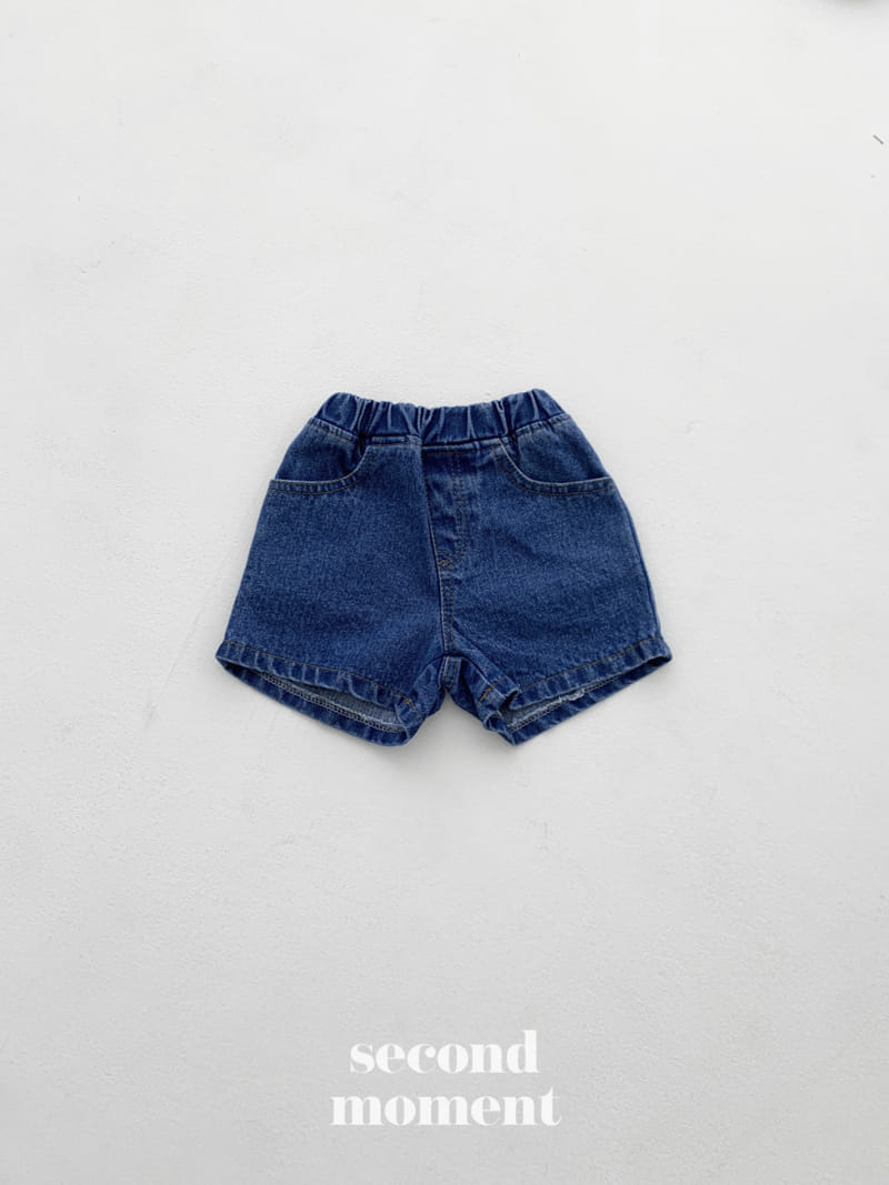 Second moment - Korean Children Fashion - #kidsstore - Denim Shorts - 3