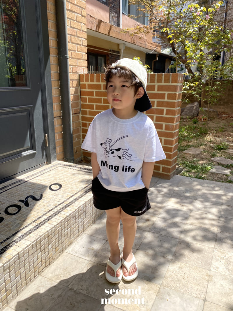 Second moment - Korean Children Fashion - #kidsstore - Mung Life Tee  - 3