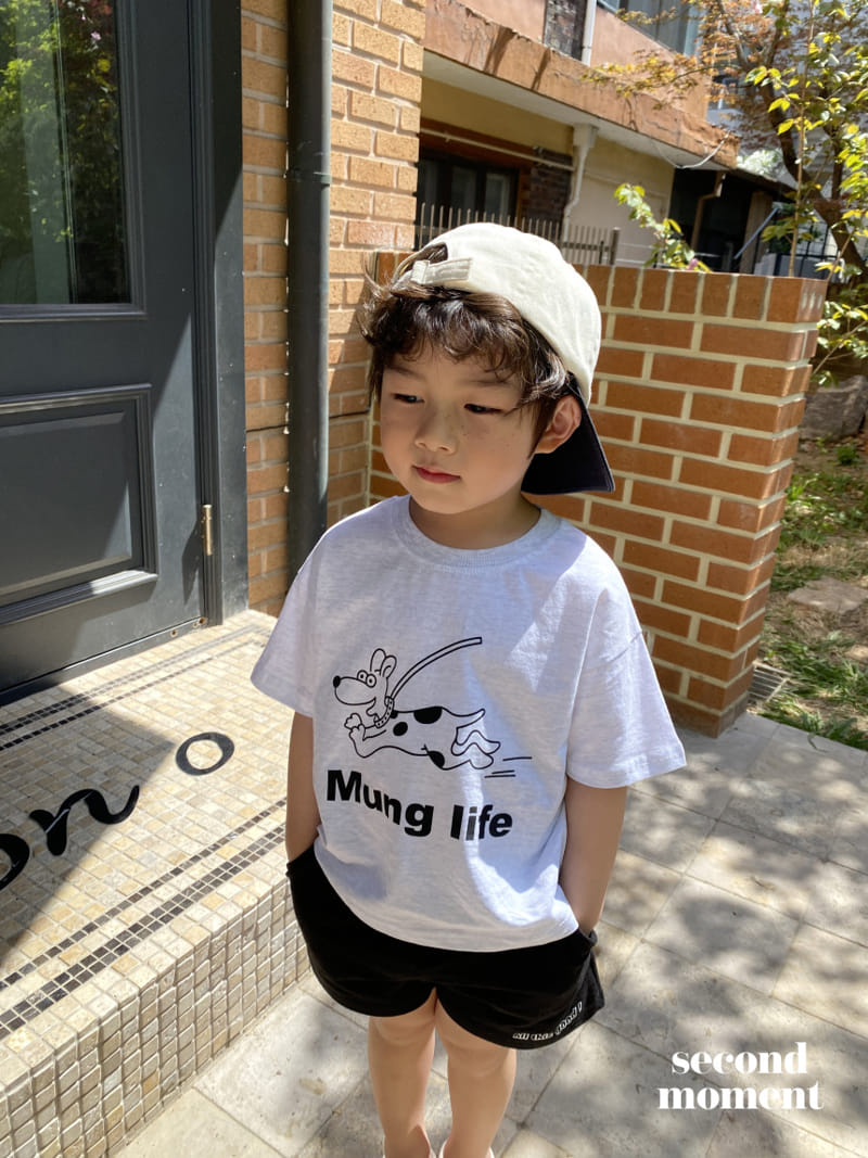 Second moment - Korean Children Fashion - #kidsstore - Mung Life Tee  - 4