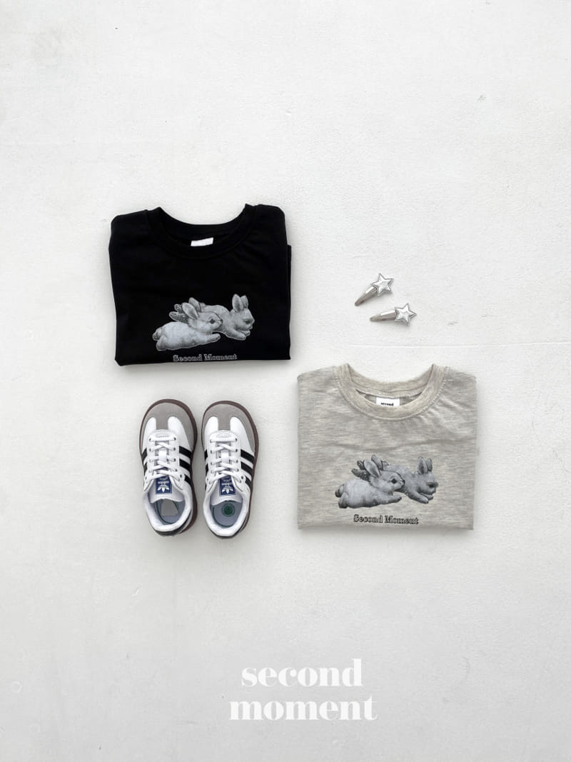 Second moment - Korean Children Fashion - #littlefashionista - Rabbit Tee