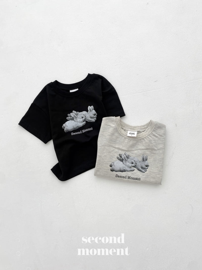 Second moment - Korean Children Fashion - #magicofchildhood - Rabbit Tee - 2