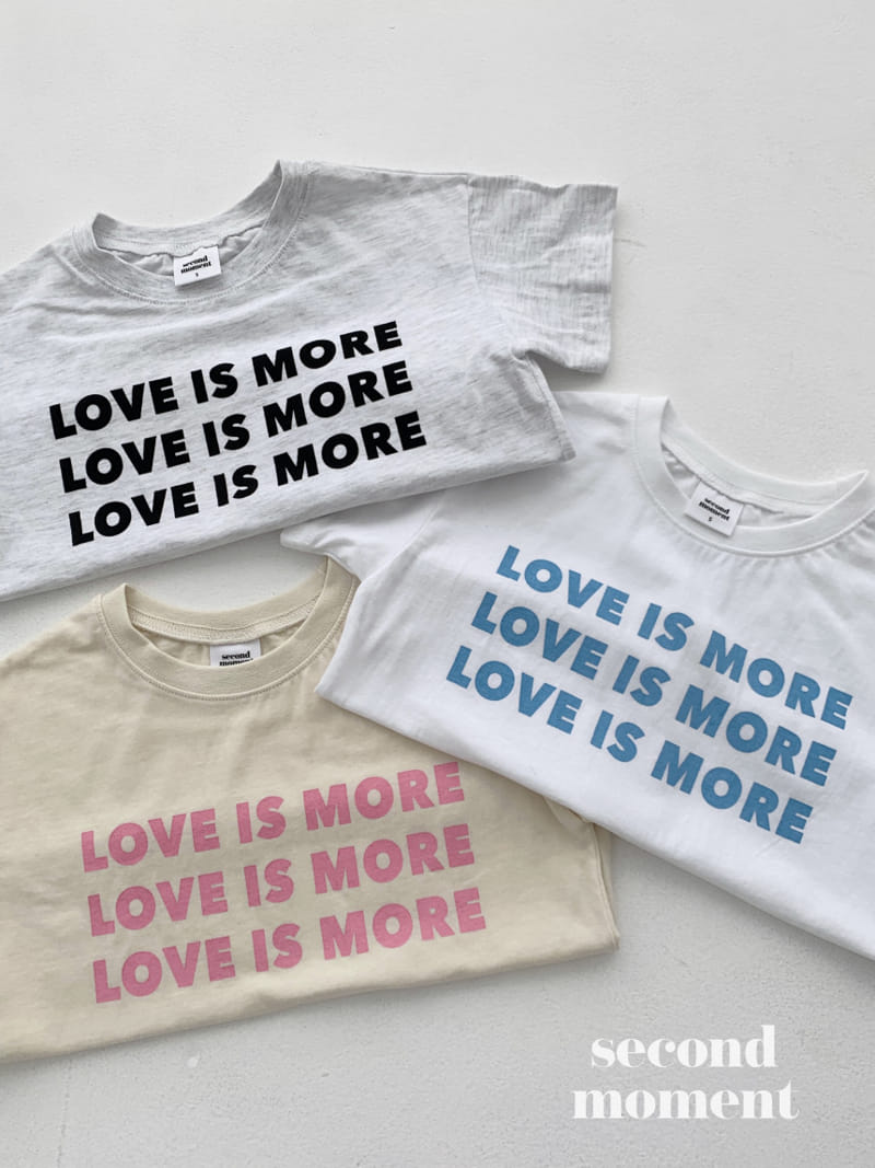 Second moment - Korean Children Fashion - #minifashionista - Love Is Tee - 2