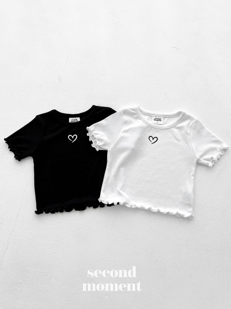 Second moment - Korean Children Fashion - #prettylittlegirls - Heart Terry Tee - 10