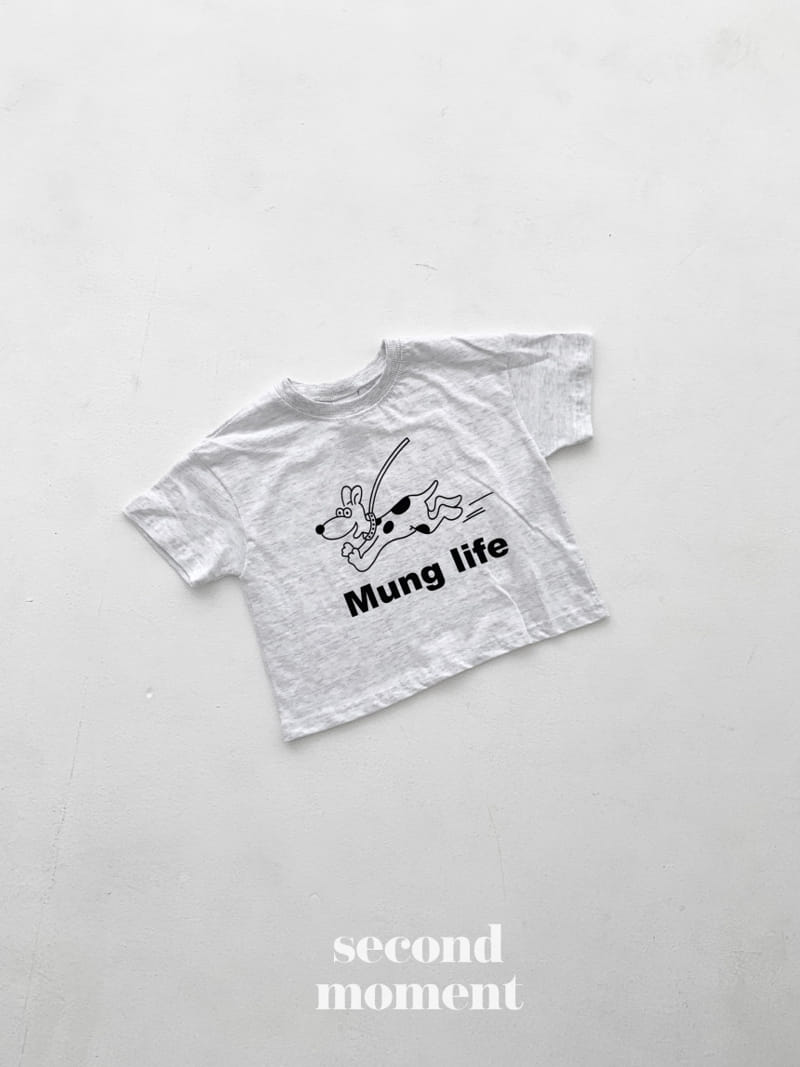 Second moment - Korean Children Fashion - #prettylittlegirls - Mung Life Tee  - 9