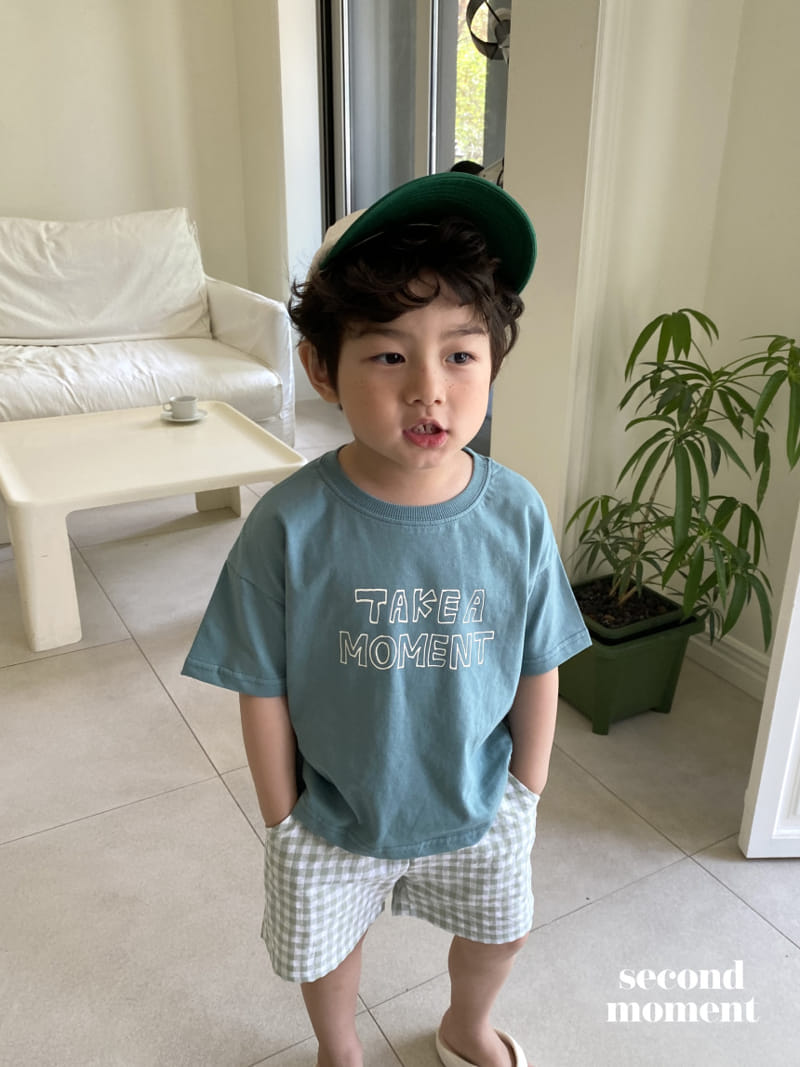 Second moment - Korean Children Fashion - #todddlerfashion - Check Shorts - 5