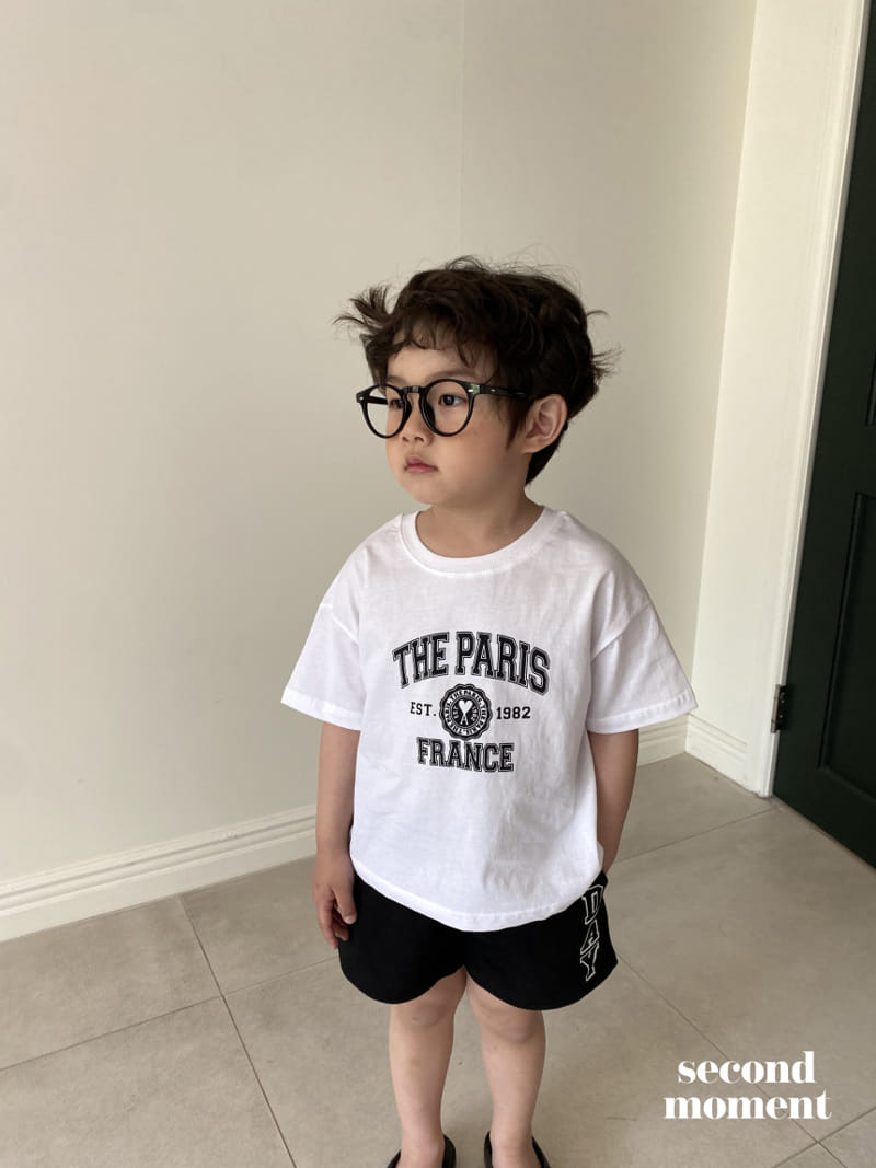 Second moment - Korean Children Fashion - #toddlerclothing - Paris Tee - 2