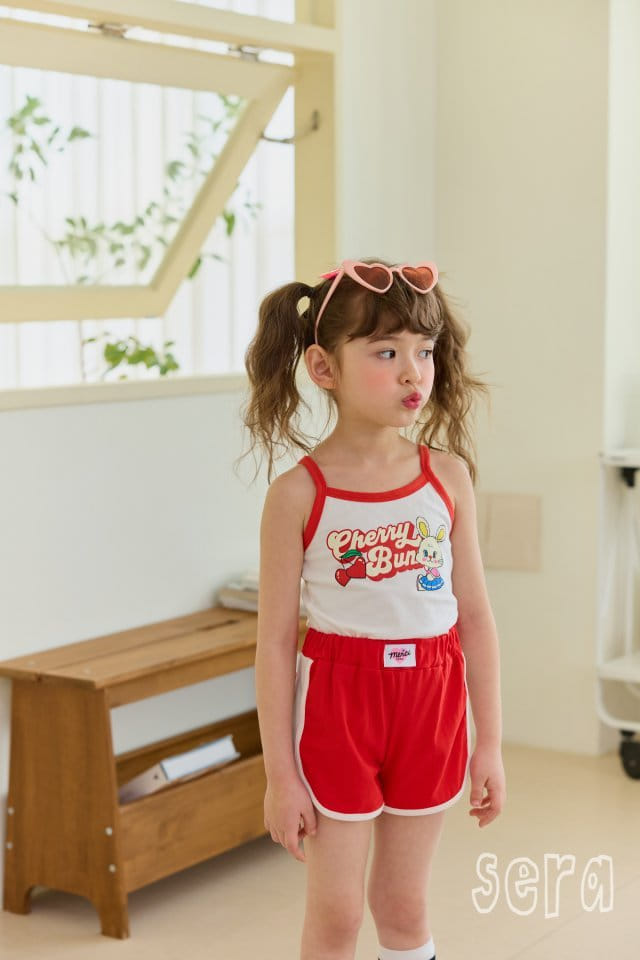 Sera - Korean Children Fashion - #childofig - Tennis String Sleeveless Tee - 10