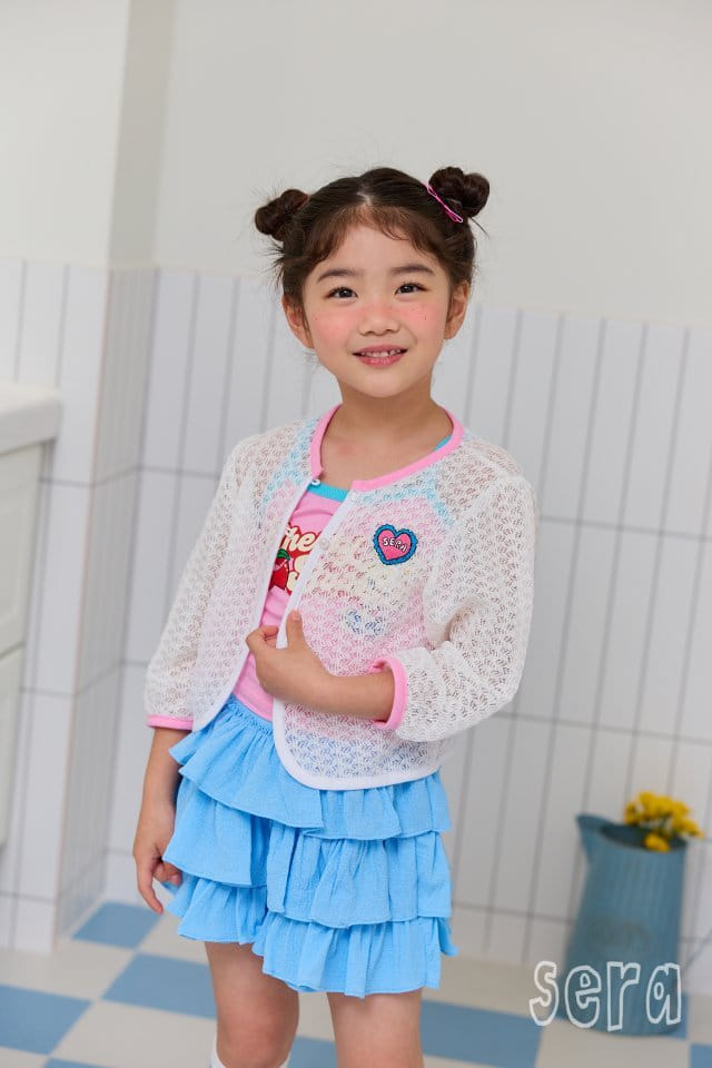 Sera - Korean Children Fashion - #childrensboutique - Tennis String Sleeveless Tee - 11