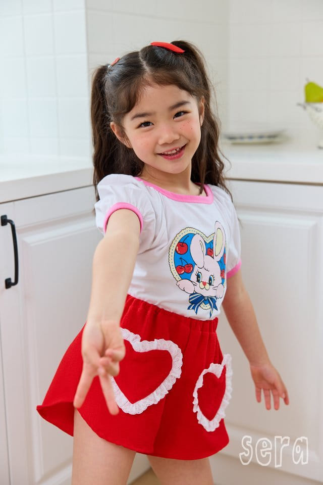 Sera - Korean Children Fashion - #designkidswear - Cherry Tee - 10