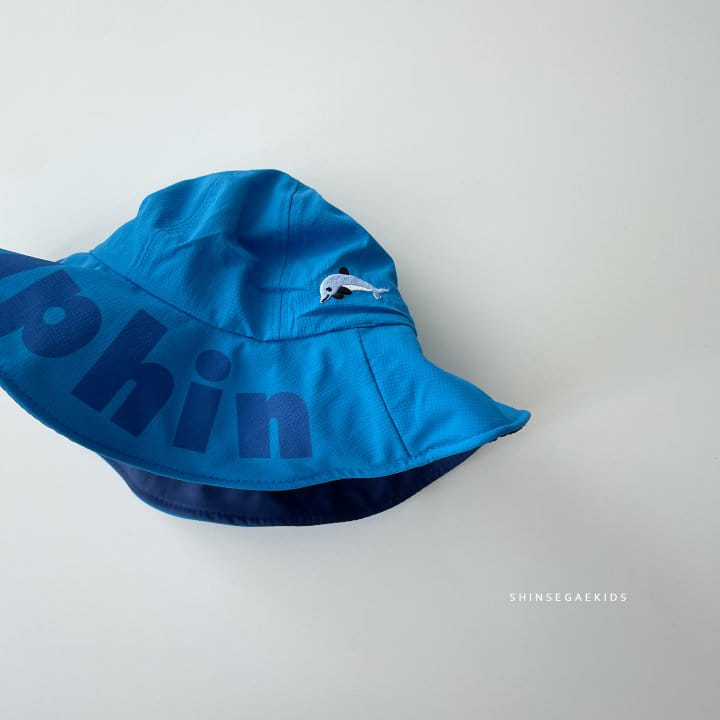 Shinseage Kids - Korean Children Fashion - #childofig - Dolphin Bucket Hat - 2