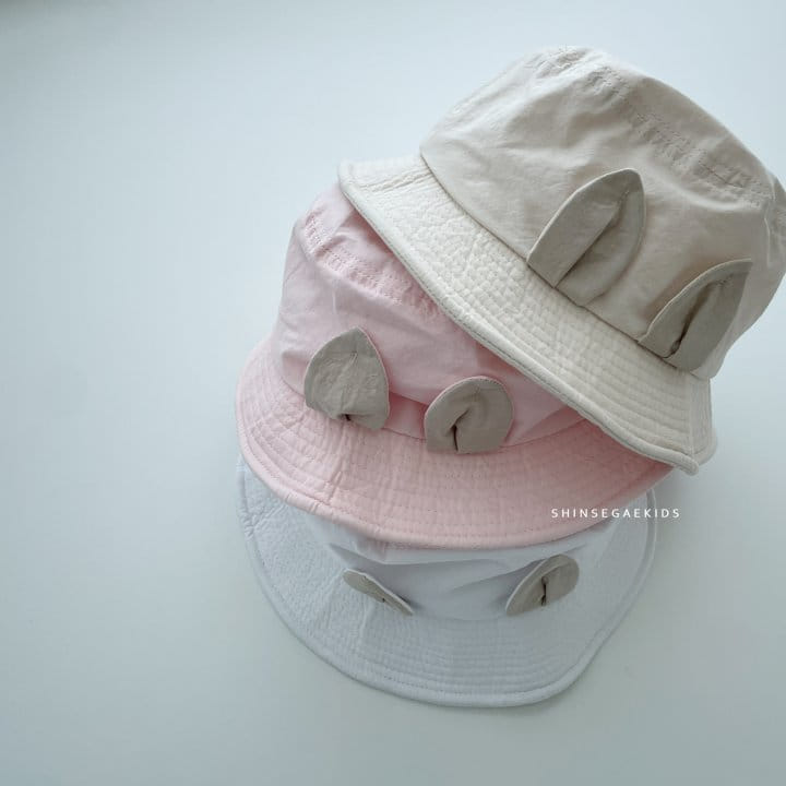 Shinseage Kids - Korean Children Fashion - #toddlerclothing - Rabbit Ear Bucket Hat - 6