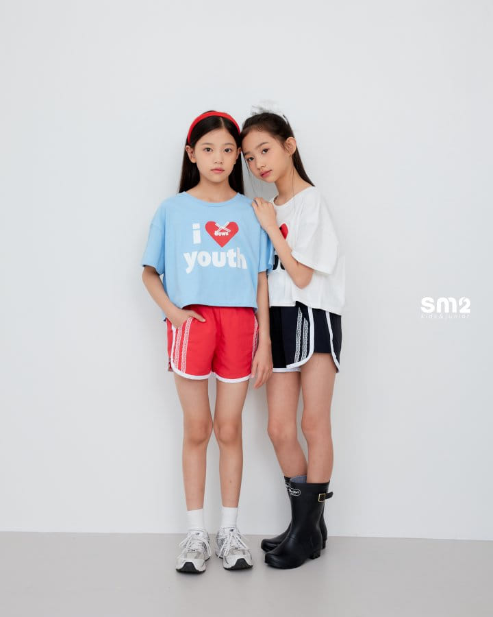 Sm2 - Korean Children Fashion - #childrensboutique - Youth Ribbon Tee - 8