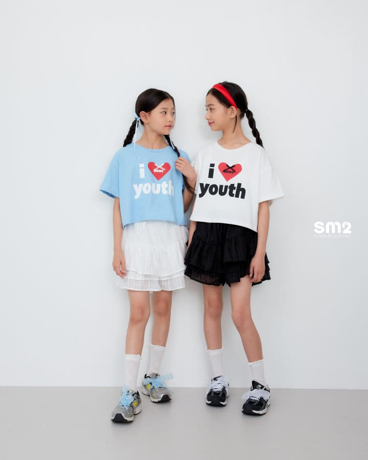 Sm2 - Korean Children Fashion - #designkidswear - Youth Ribbon Tee - 9