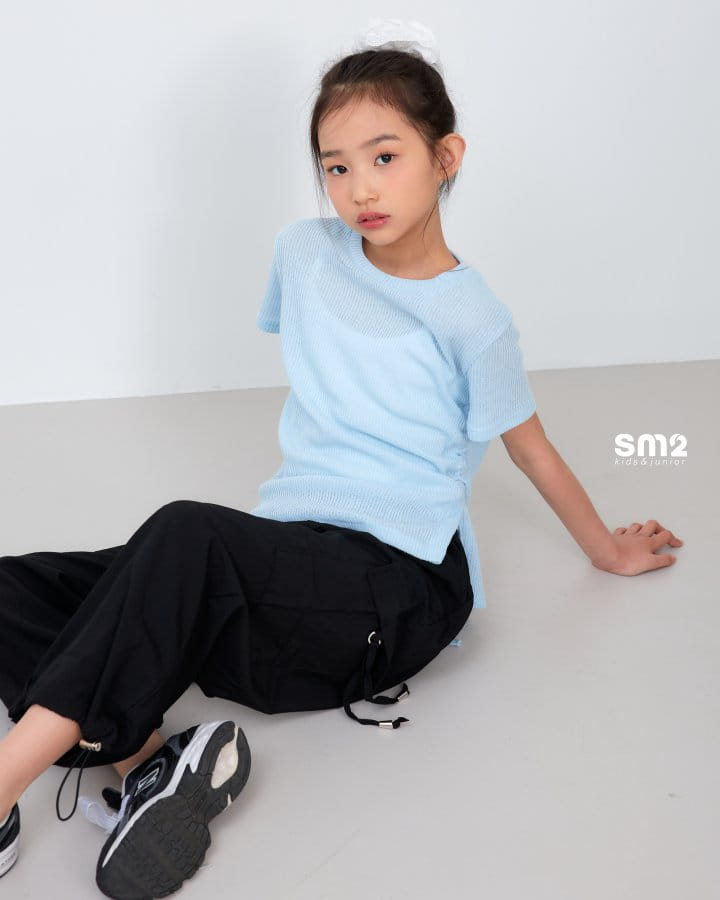 Sm2 - Korean Children Fashion - #designkidswear - String Knit Tee - 7