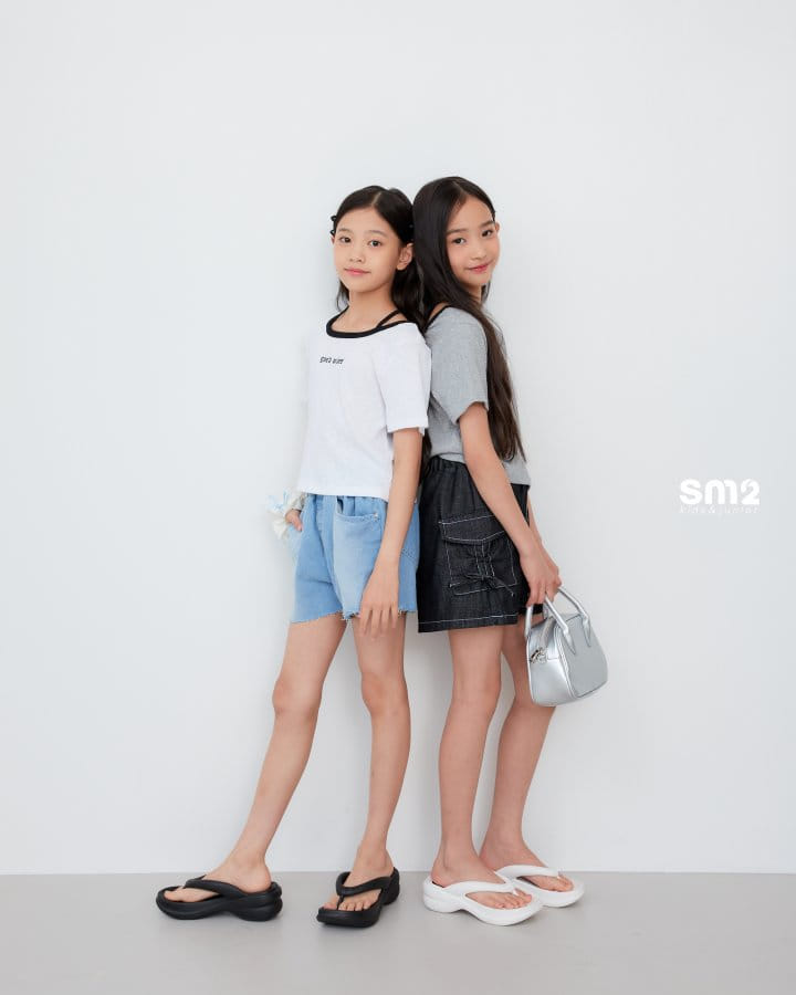 Sm2 - Korean Children Fashion - #kidsshorts - Halter Neck Tee - 9