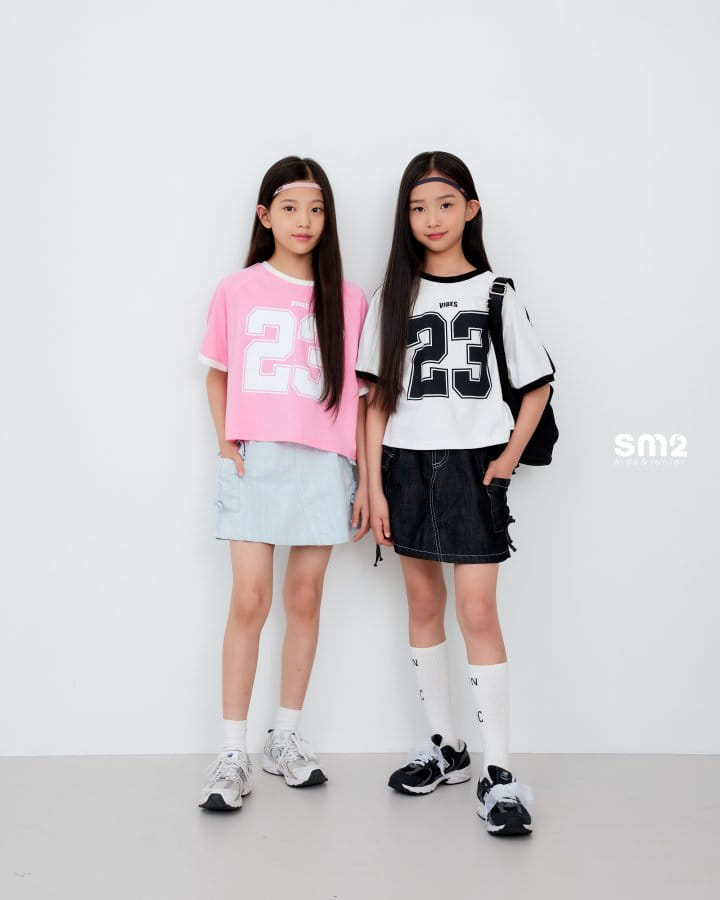 Sm2 - Korean Children Fashion - #kidzfashiontrend - Number Tee - 10