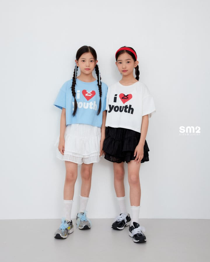 Sm2 - Korean Children Fashion - #magicofchildhood - Youth Ribbon Tee