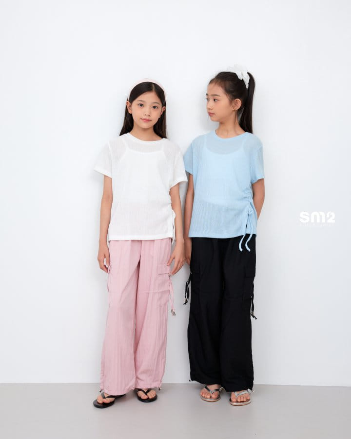 Sm2 - Korean Children Fashion - #prettylittlegirls - String Knit Tee