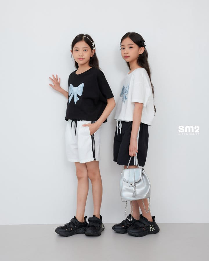 Sm2 - Korean Children Fashion - #todddlerfashion - Big Ribbon Tee - 3