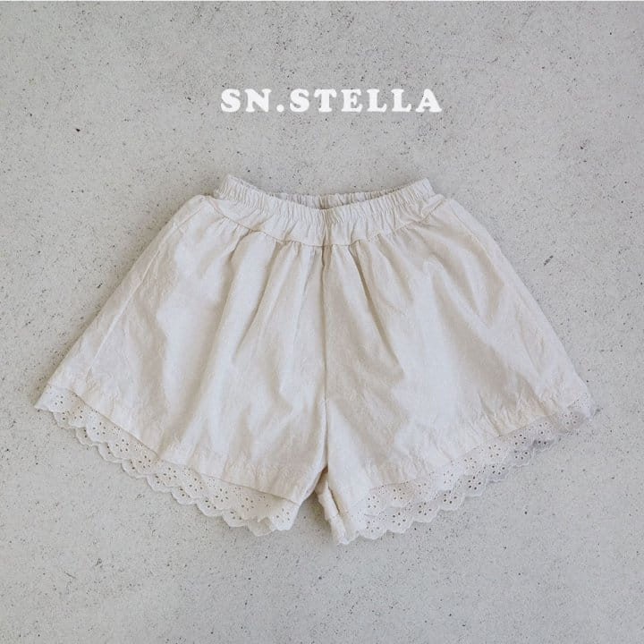 Sn.stella - Korean Children Fashion - #Kfashion4kids - Lace Pants