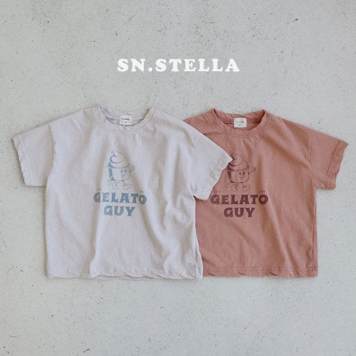 Sn.stella - Korean Children Fashion - #childofig - Gelato Tee