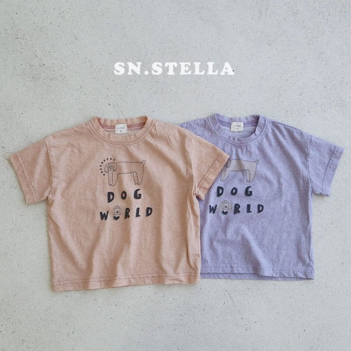 Sn.stella - Korean Children Fashion - #designkidswear - Puppy Tee