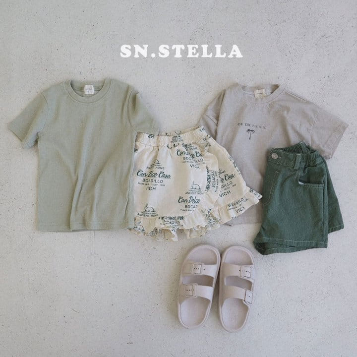 Sn.stella - Korean Children Fashion - #kidsshorts - Rabbit Frill Pants - 11