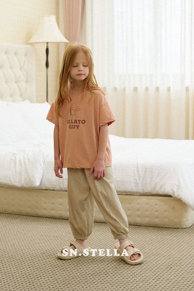 Sn.stella - Korean Children Fashion - #kidzfashiontrend - Pig Jogger Pants - 5