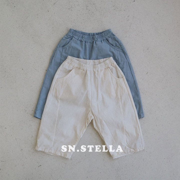 Sn.stella - Korean Children Fashion - #kidzfashiontrend - Crunch Pants