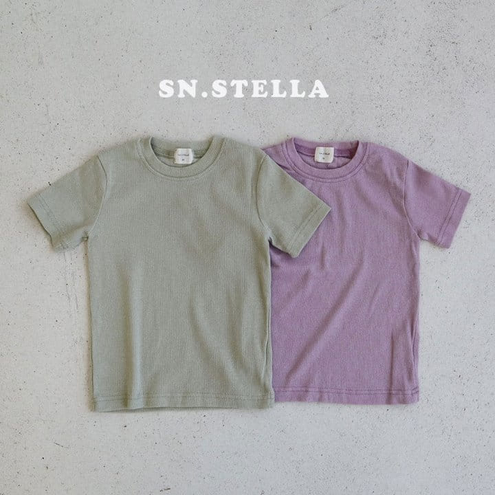 Sn.stella - Korean Children Fashion - #kidzfashiontrend - Gang Yeon Rib Tee