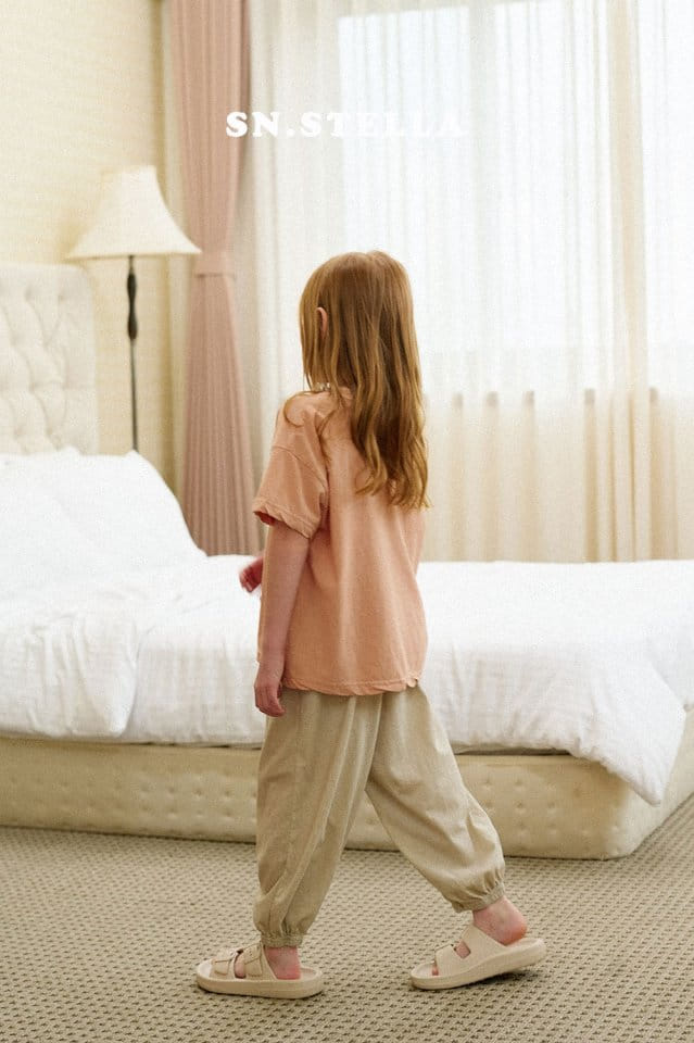 Sn.stella - Korean Children Fashion - #littlefashionista - Pig Jogger Pants - 7