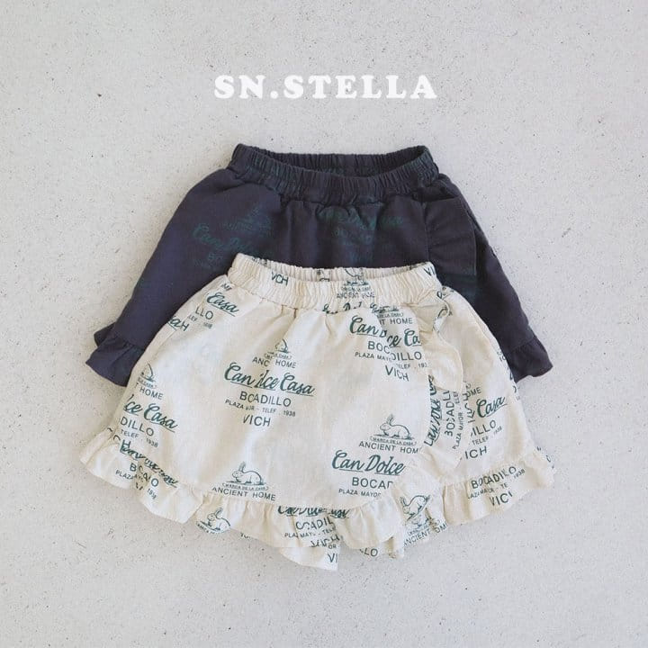 Sn.stella - Korean Children Fashion - #littlefashionista - Rabbit Frill Pants