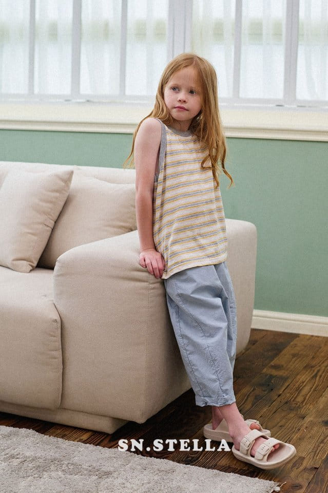 Sn.stella - Korean Children Fashion - #minifashionista - Crunch Pants - 5