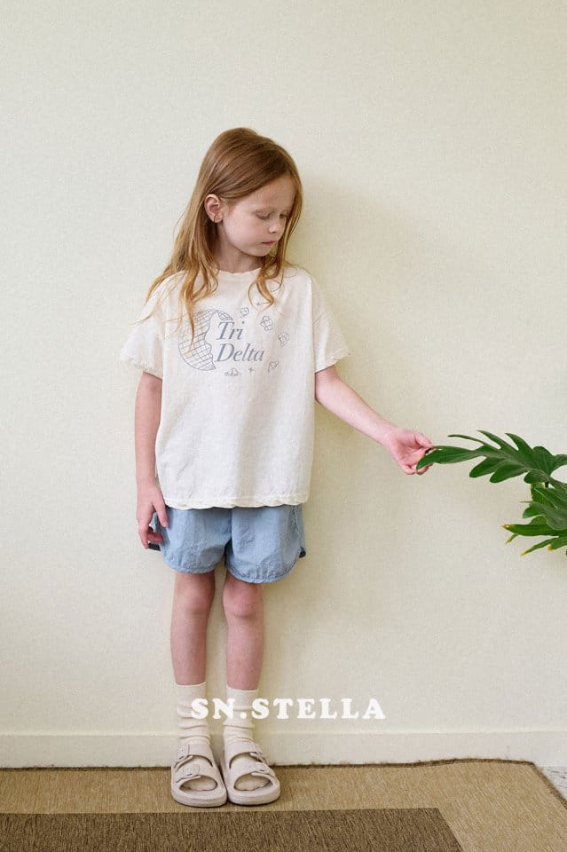 Sn.stella - Korean Children Fashion - #minifashionista - Light Pants - 2