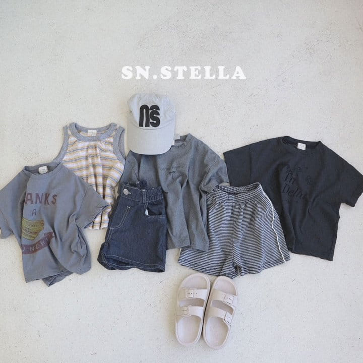 Sn.stella - Korean Children Fashion - #stylishchildhood - ST Sleeveless Tee - 11