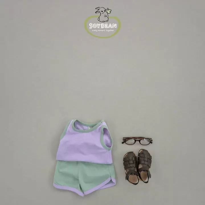 Soybean - Korean Children Fashion - #Kfashion4kids - Mini Macaroon Top Bottom Set - 11