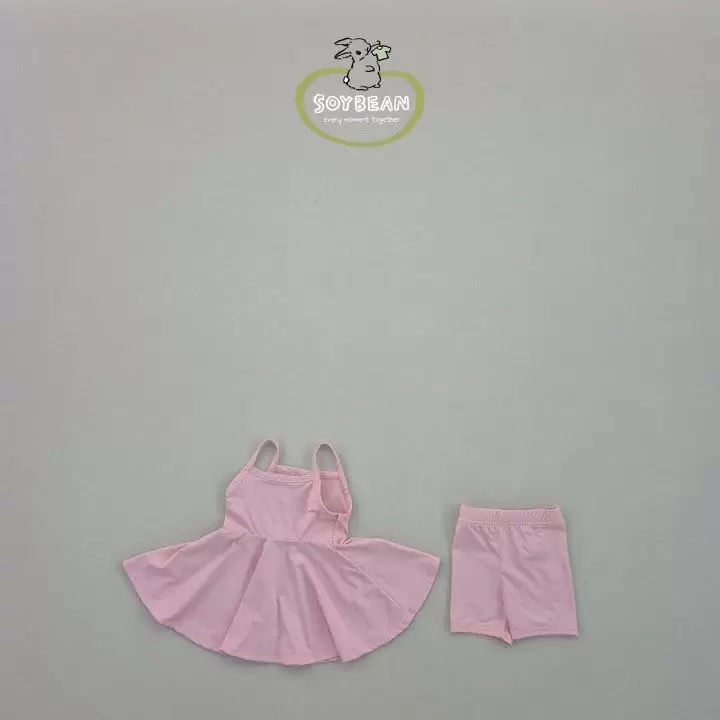 Soybean - Korean Children Fashion - #childofig - Ballet Rash Guard Top Bottom Set - 5