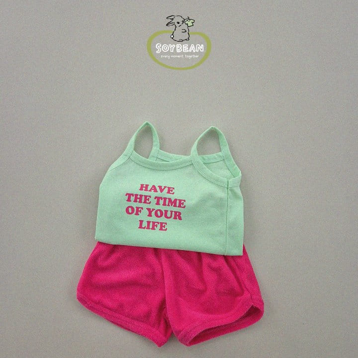 Soybean - Korean Children Fashion - #childofig - Vacation Top Bottom Set - 9