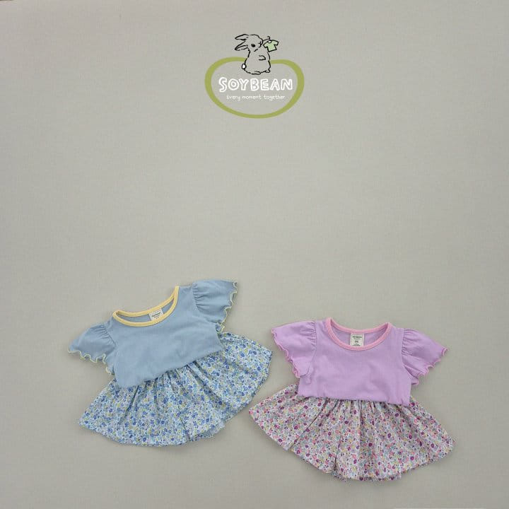 Soybean - Korean Children Fashion - #childofig - Lovely Skirt Pants Top Bottom Set - 6