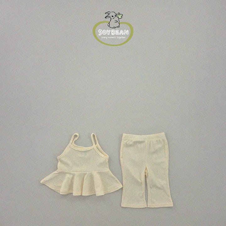 Soybean - Korean Children Fashion - #childofig - Pleats Lovely Top Bottom Set - 10