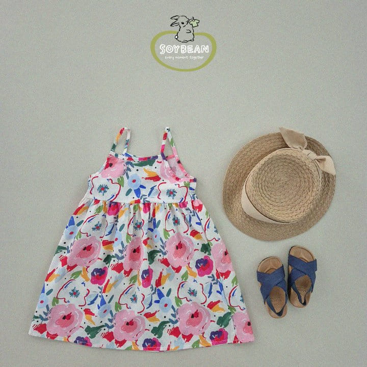 Soybean - Korean Children Fashion - #designkidswear - Pattern Sleeveless One-Piece - 10