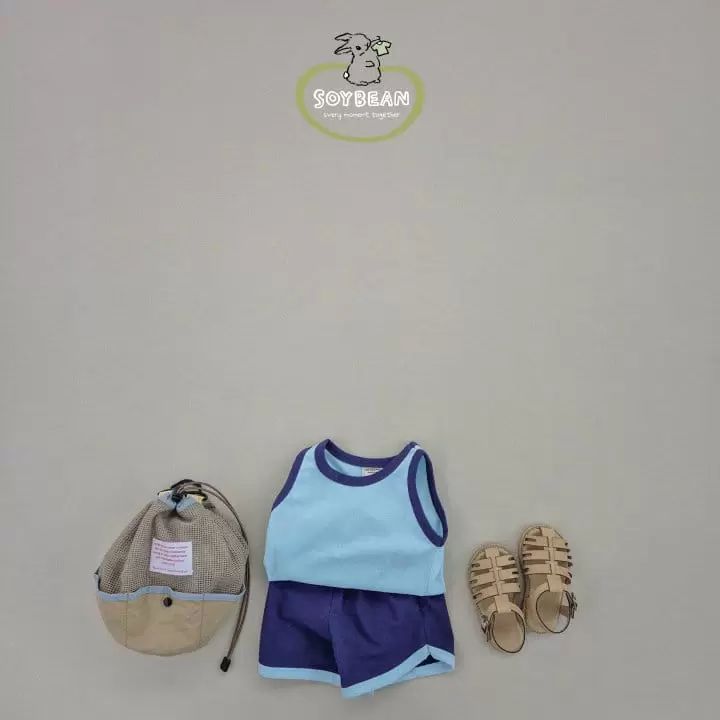 Soybean - Korean Children Fashion - #designkidswear - Mini Macaroon Top Bottom Set - 5