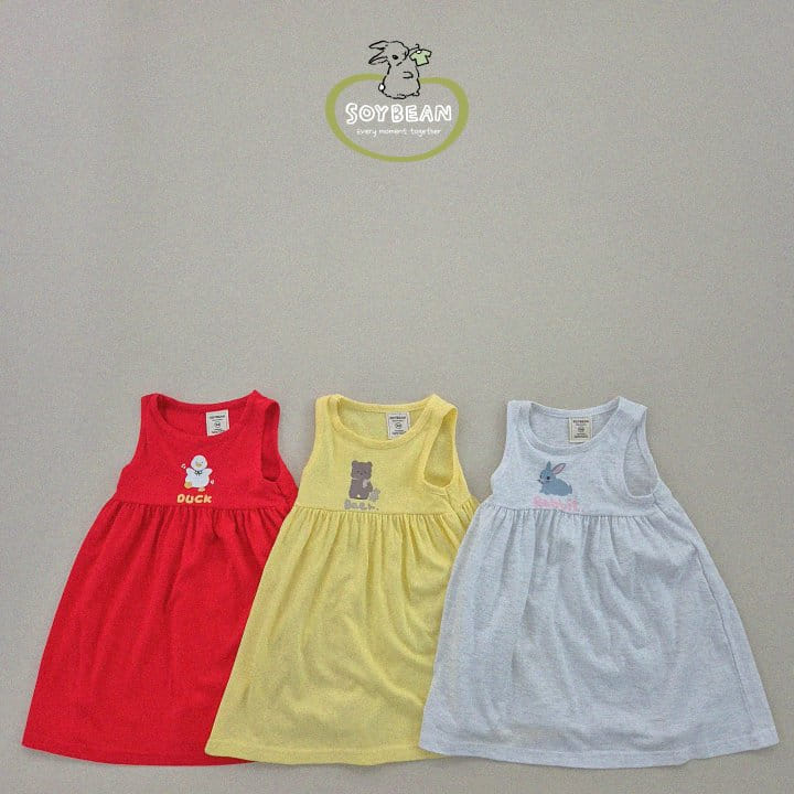 Soybean - Korean Children Fashion - #fashionkids - Animal Friend One-Piece - 9