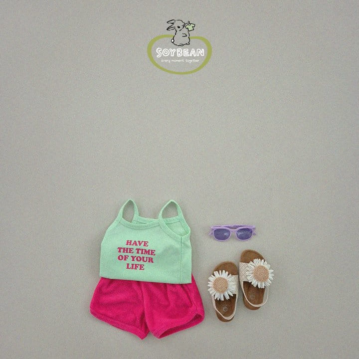 Soybean - Korean Children Fashion - #Kfashion4kids - Vacation Top Bottom Set - 4