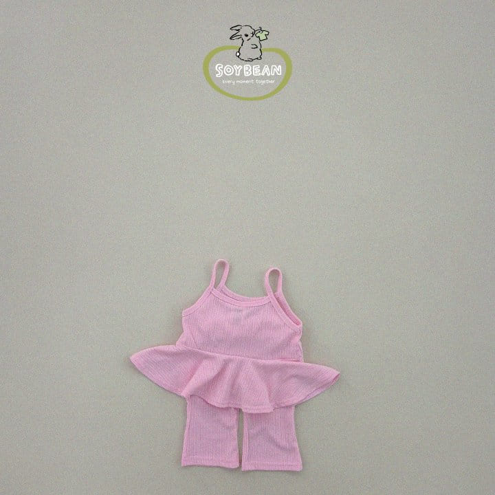 Soybean - Korean Children Fashion - #todddlerfashion - Pleats Lovely Top Bottom Set - 7